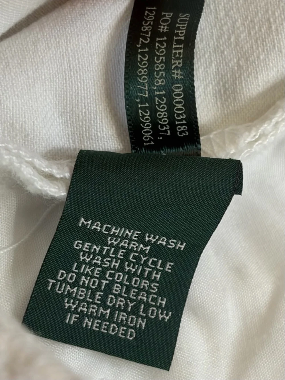 Lauren Jeans Co. White High-Waist Sailor-Button 6" Bermuda Shorts - Picture 4 of 7